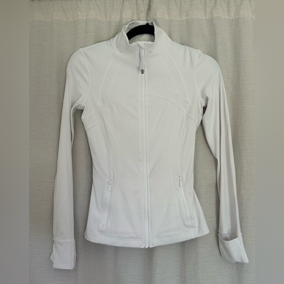 lululemon athletica Jackets & Blazers - lululemon athletica White define jacket size 4